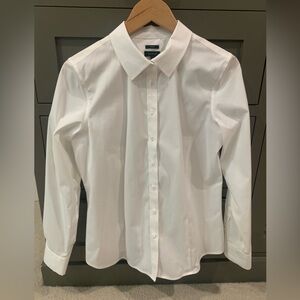 Talbots non iron tailored button down shirt.